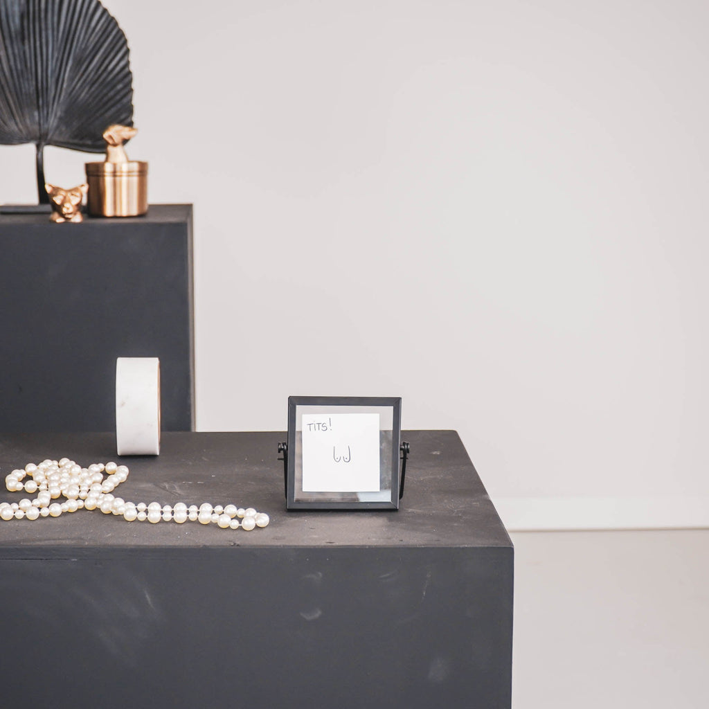 Fotolijst Metaal/Glas – Zwart