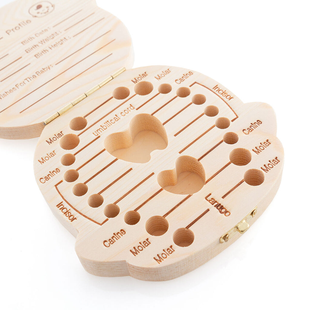 Tandenbewaardoos – Hout