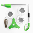 Triple Dweil met Spray – Trimoppy InnovaGoods – 3 Roterende Koppen