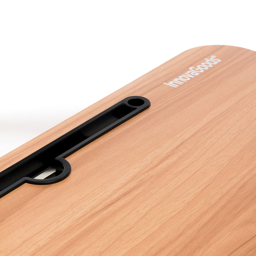 Opklapbare Multifunctionele Bijzettafel – Hout & Metaal