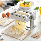 Pasta Machine met Recepten – RVS – Handmatig