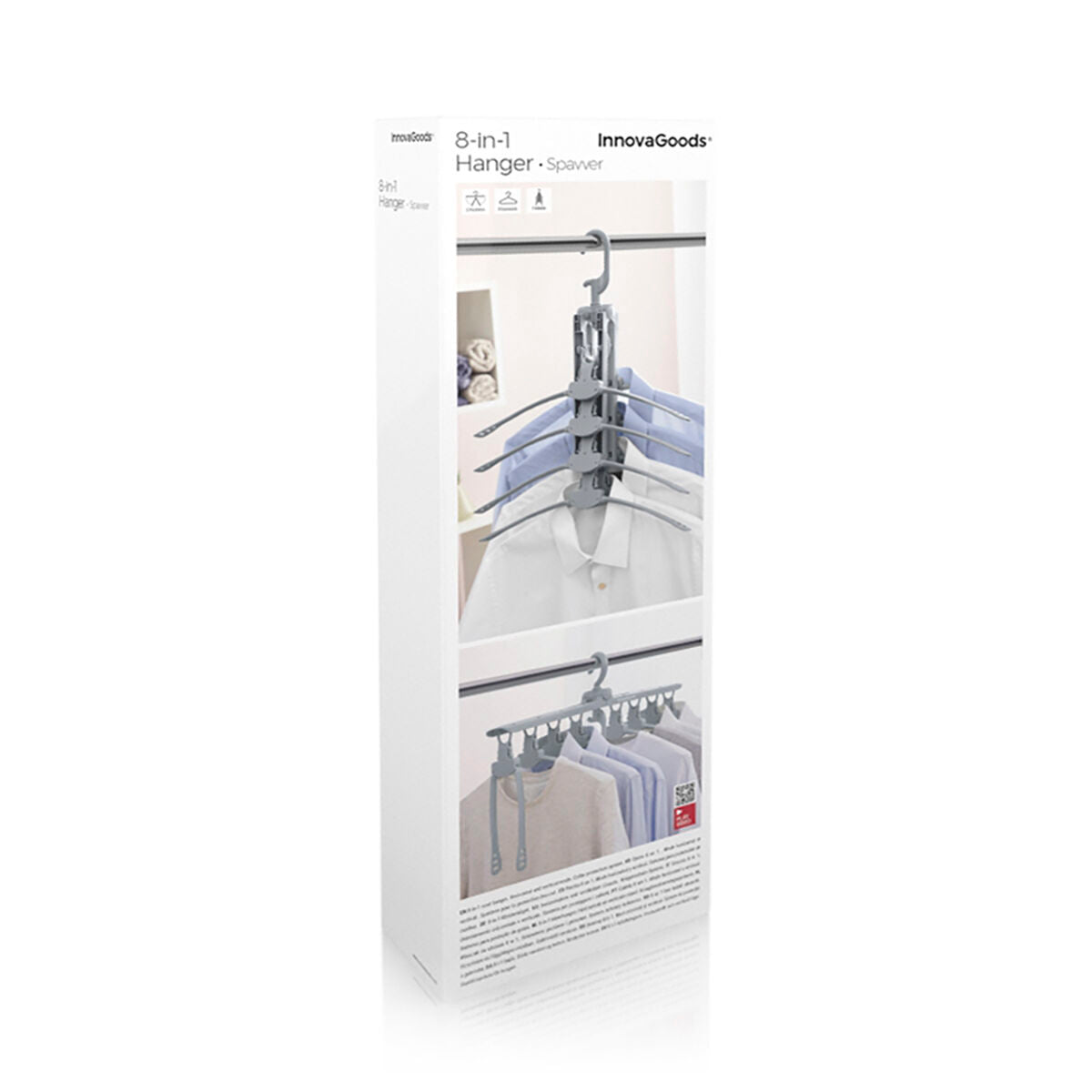 8-in-1 Meervoudige Kledinghanger