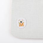 Slabbetje van Biologisch Katoen – Wit