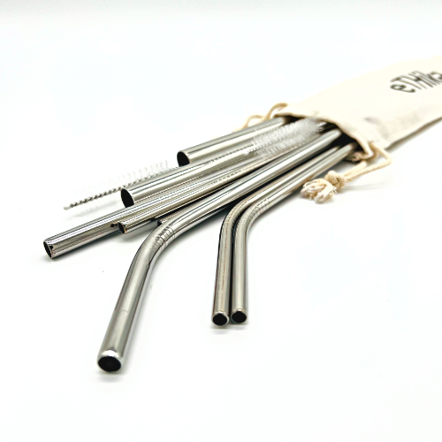 Herbruikbare RVS Rietjes